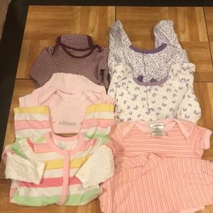 7 pc Bundle of 3-6 mo Onesies